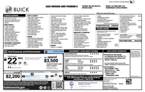 More photos of 2020 Buick Envision Premium II at Auto Boutique Ohio, OH
