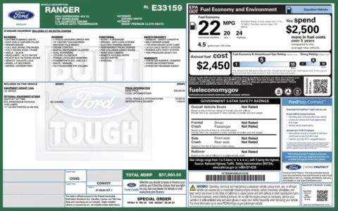 More photos of 2024 Ford Ranger XL at Auto Boutique Ohio, OH