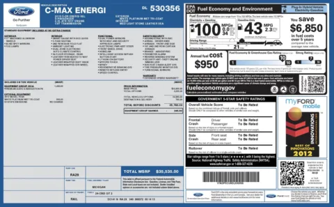 More photos of 2013 Ford C-Max Energi SEL at Auto Boutique Ohio, OH