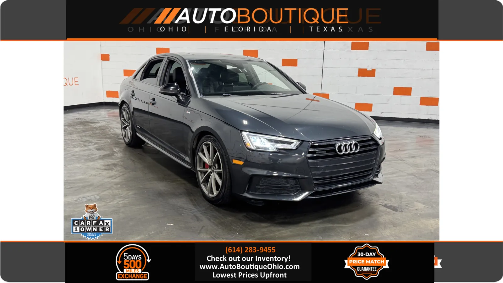 2018 Audi A4 Premium Plus for sale in Columbus, OH