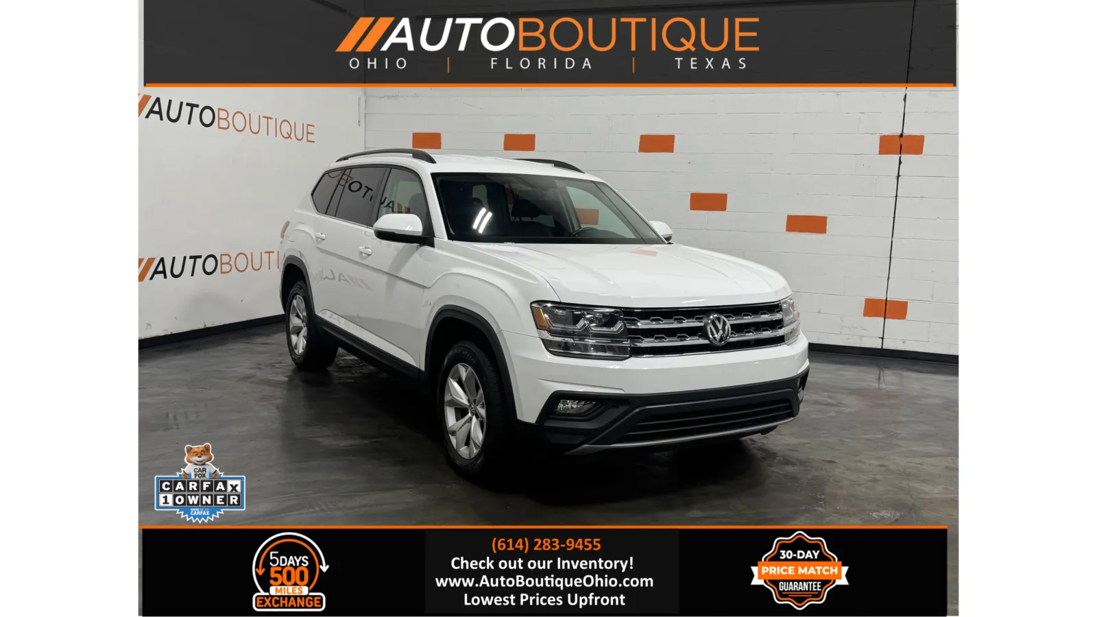 Black 2020 Volkswagen Atlas Cross Sport 3.6L V6 SE w/Technology for sale in Columbus, OH