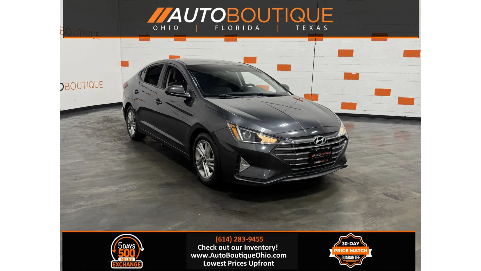 Gray 2020 Hyundai Elantra SEL for sale in Columbus, OH