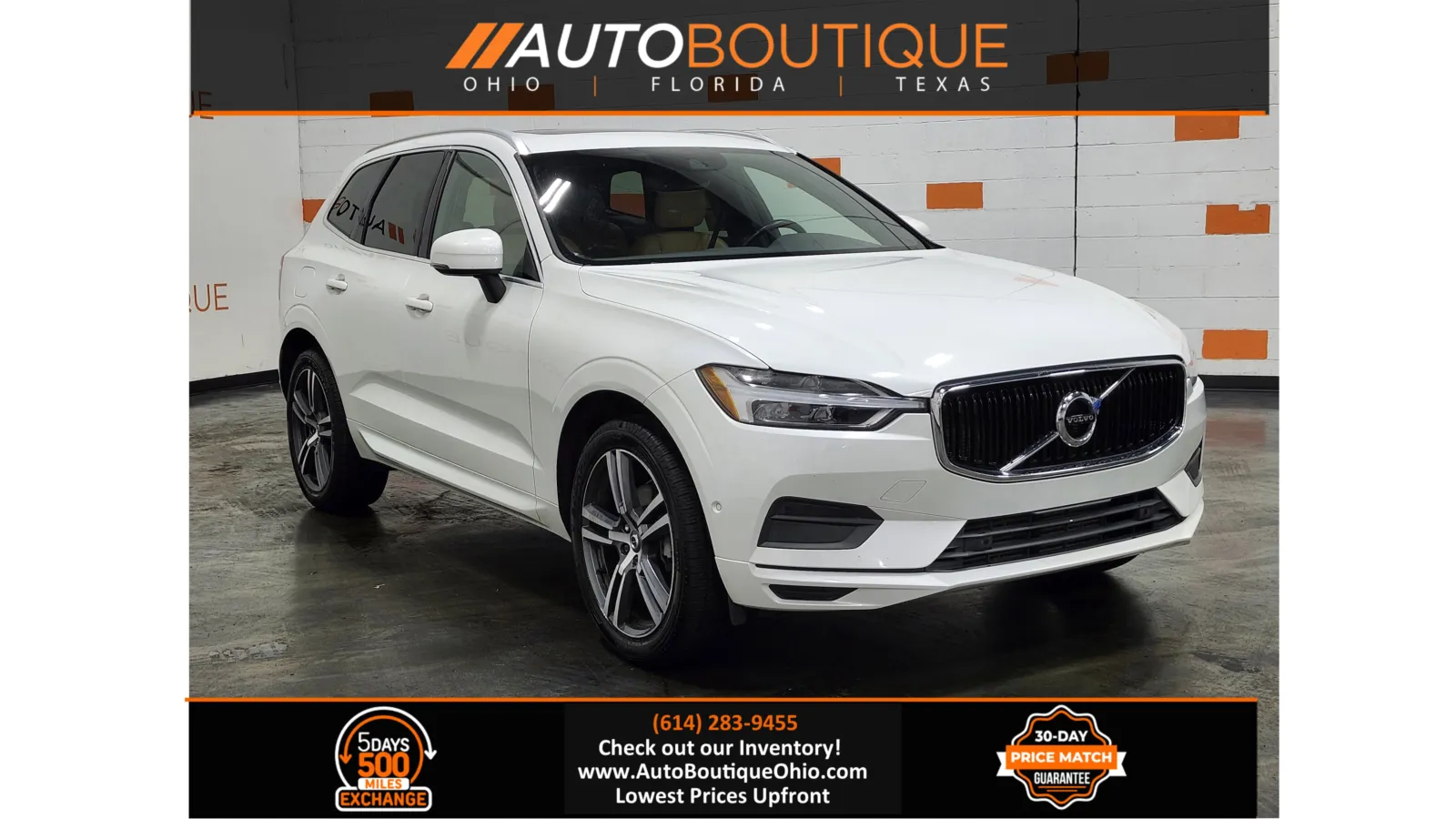 White 2018 Volvo XC60 Momentum for sale in Columbus, OH