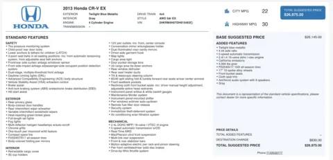 More photos of 2013 Honda CR-V EX at Auto Boutique Ohio, OH