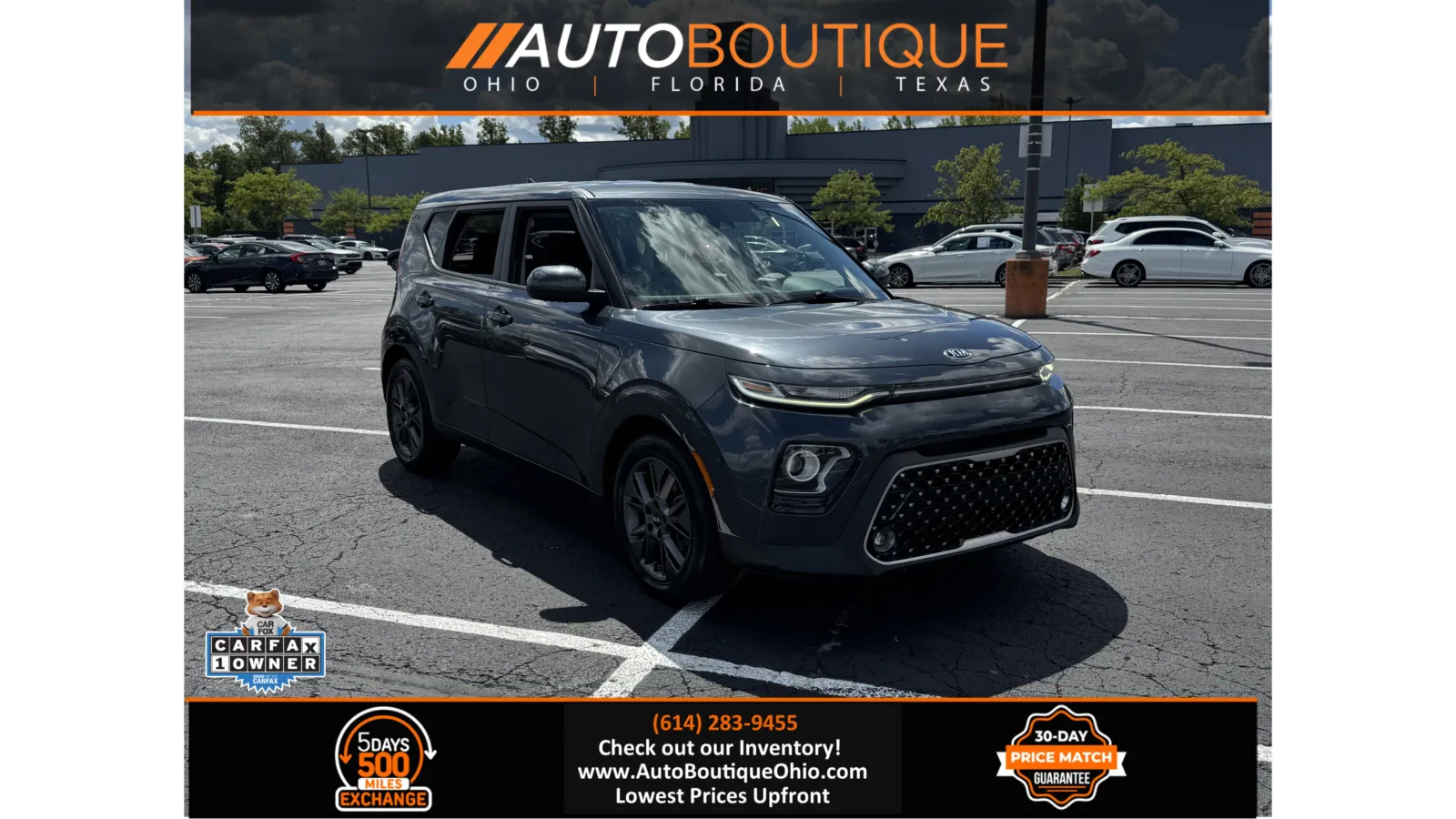 Gray 2020 Kia Soul EX for sale in Columbus, OH