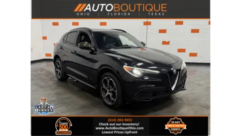 Black 2021 Alfa Romeo Stelvio Ti Sport for sale in Columbus, OH