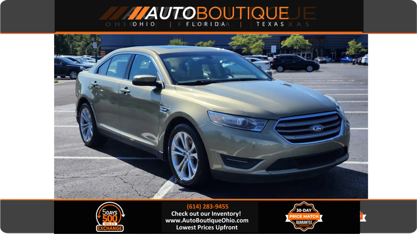 2013 Ford Taurus SEL for sale in Columbus, OH