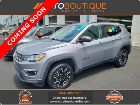 Silver 2021 Jeep Compass Trailhawk for sale in Columbus, OH