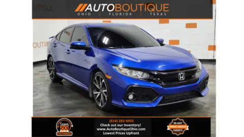 Blue 2019 Honda Civic Si Sedan Si w/Summer Tires for sale in Columbus, OH