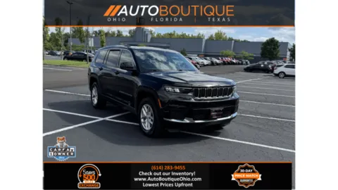Black 2022 Jeep Grand Cherokee L Laredo for sale in Columbus, OH