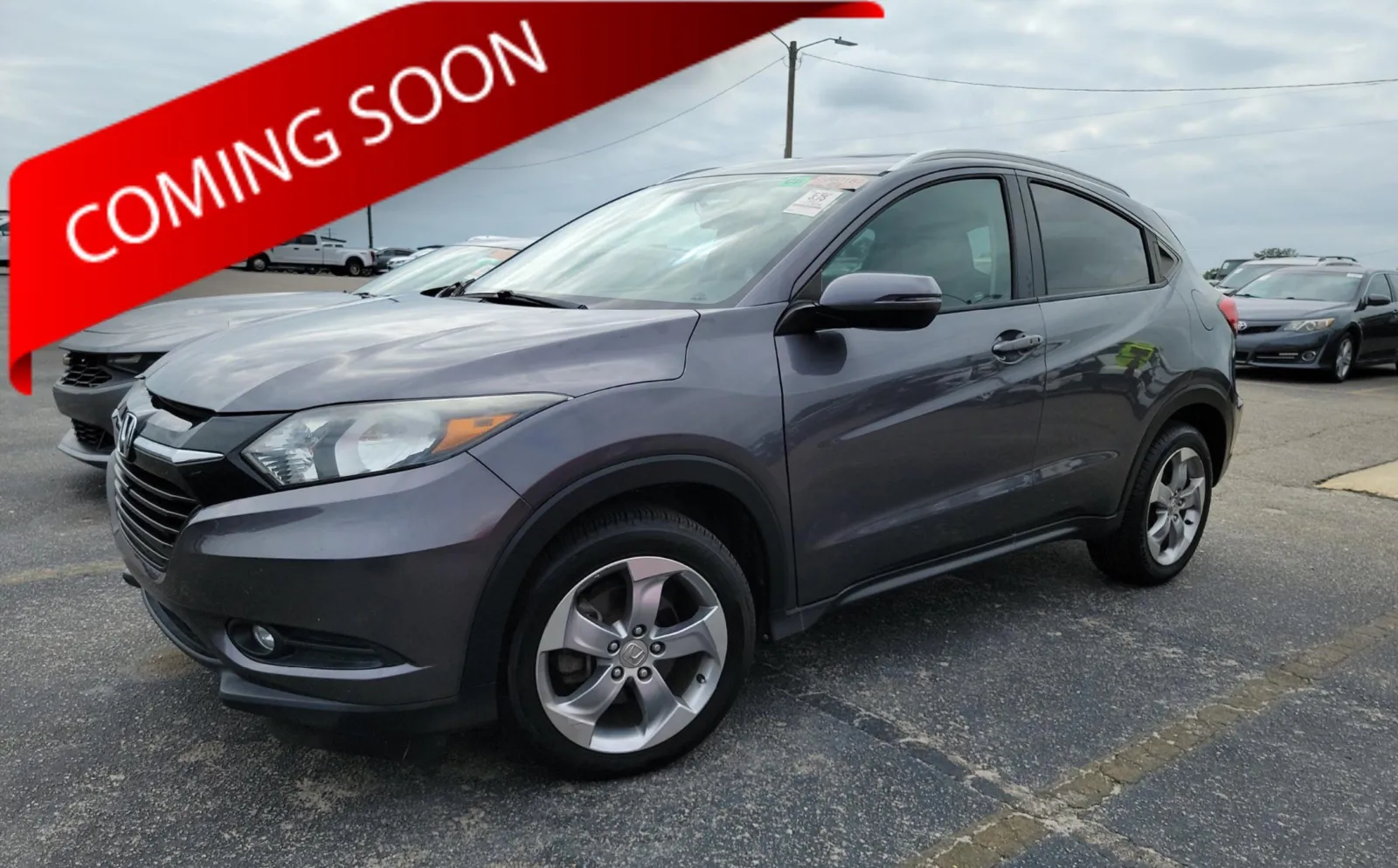 Gray 2017 Honda HR-V EX-L Navi for sale in Columbus, OH