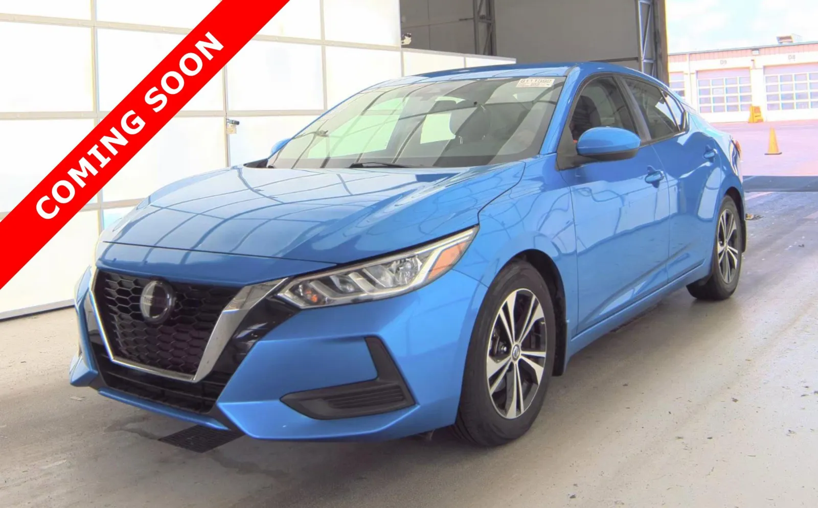 Blue 2021 Nissan Sentra SV for sale in Columbus, OH