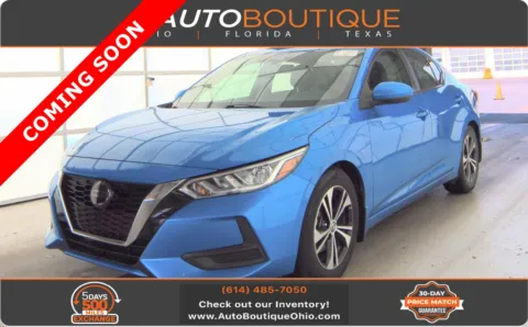 Blue 2021 Nissan Sentra SV for sale in Columbus, OH