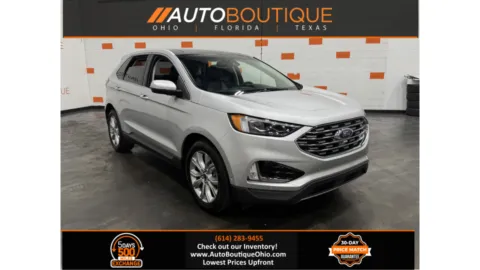 Red 2019 Ford Edge Titanium for sale in Columbus, OH
