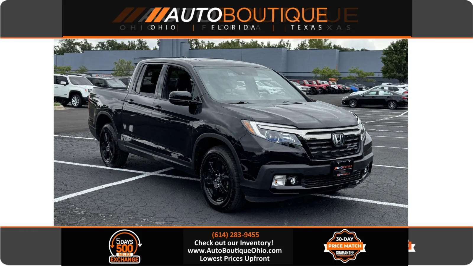 Black 2019 Honda Ridgeline Black Edition for sale in Columbus, OH