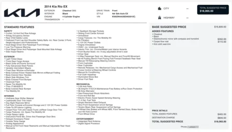 More photos of 2014 Kia Rio EX at Auto Boutique Ohio, OH