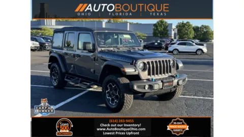 Gray 2023 Jeep Wrangler 4xe Rubicon for sale in Columbus, OH