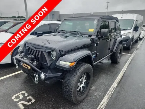 Black 2021 Jeep Wrangler 4xe Unlimited Sahara for sale in Columbus, OH
