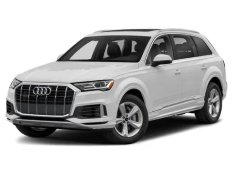 White 2020 Audi Q7 Premium Plus for sale in Columbus, OH
