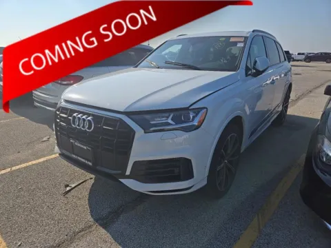 White 2020 Audi Q7 Premium Plus for sale in Columbus, OH