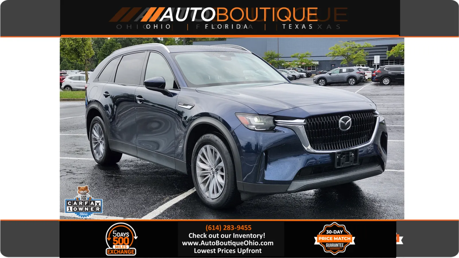 Blue 2024 Mazda CX-90 PHEV Preferred for sale in Columbus, OH