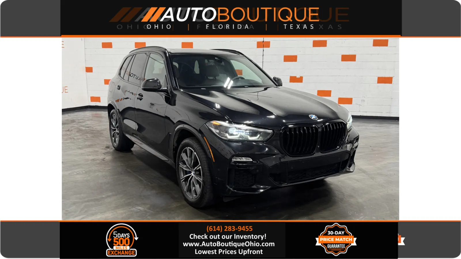 Black 2021 BMW X5 M50i for sale in Columbus, OH