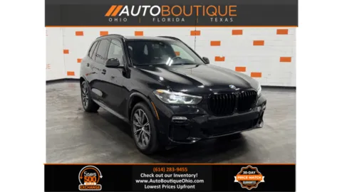 Black 2021 BMW X5 M50i for sale in Columbus, OH