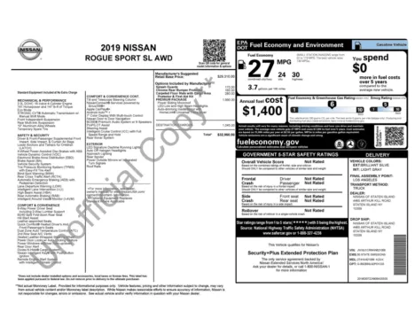 Photos of 2019 Nissan Rogue Sport SL for sale in Columbus, OH at Auto Boutique Ohio