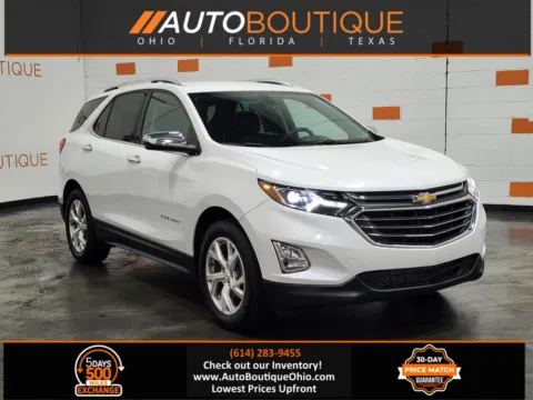 White 2018 Chevrolet Equinox Premier for sale in Columbus, OH