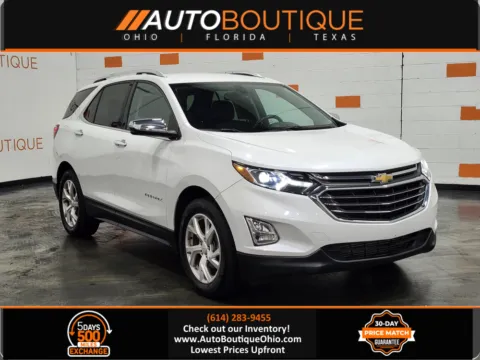 White 2018 Chevrolet Equinox Premier for sale in Columbus, OH