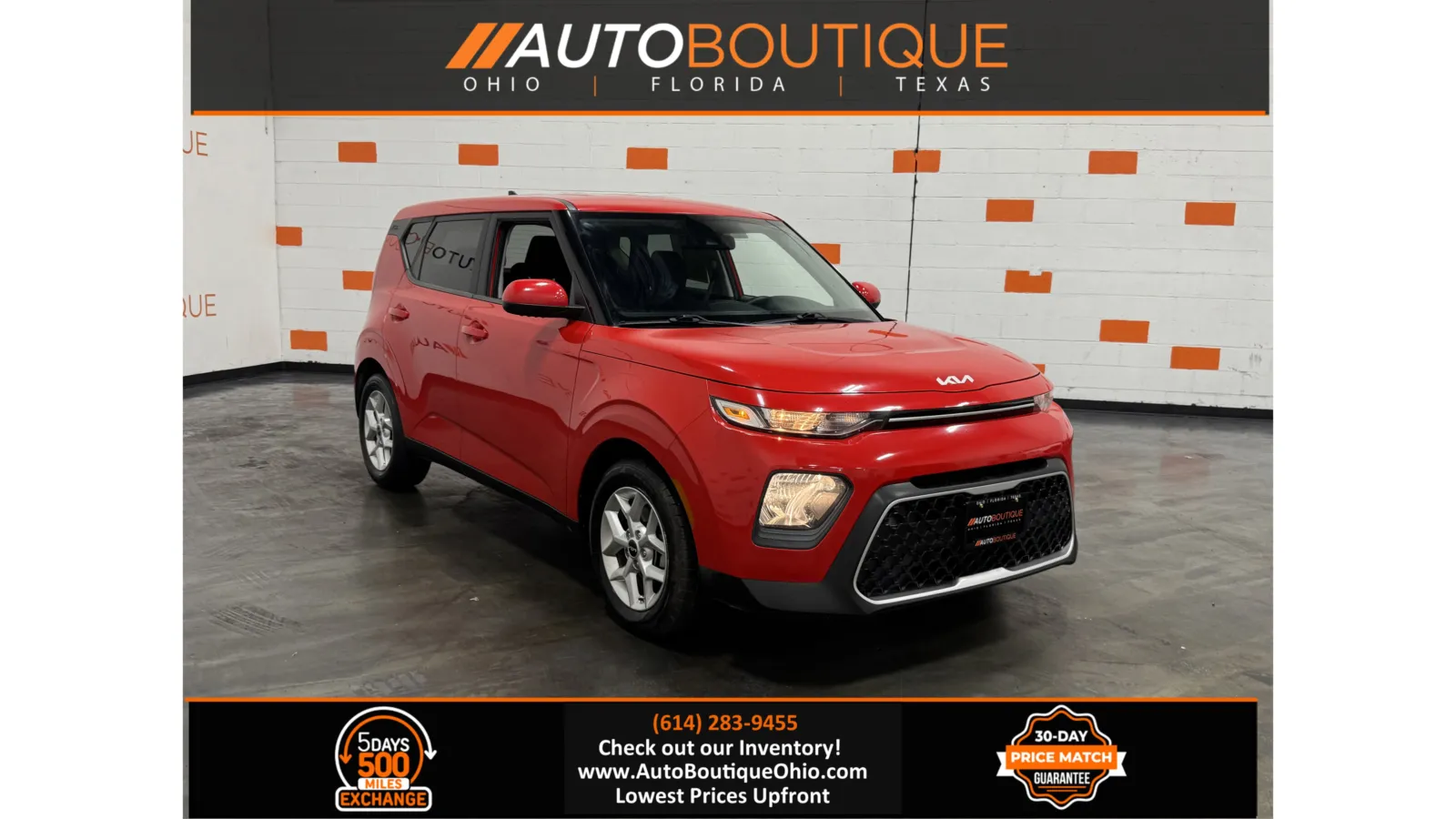 Red 2022 Kia Soul LX for sale in Columbus, OH