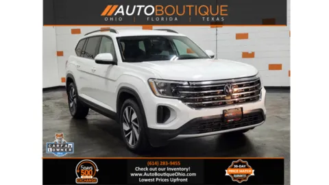 White 2024 Volkswagen Atlas 2.0T SE w/Technology for sale in Columbus, OH