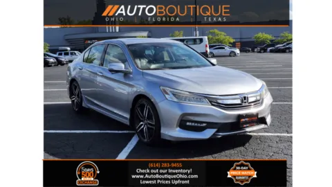 Silver 2017 Honda Accord Sedan Touring for sale in Columbus, OH