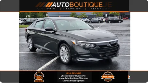 Black 2019 Honda Accord Sedan LX 1.5T for sale in Columbus, OH