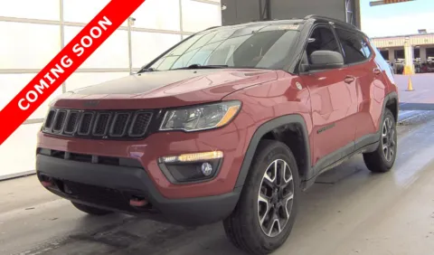 Red 2021 Jeep Compass Trailhawk for sale in Columbus, OH