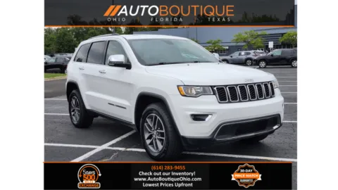 White 2018 Jeep Grand Cherokee Limited for sale in Columbus, OH