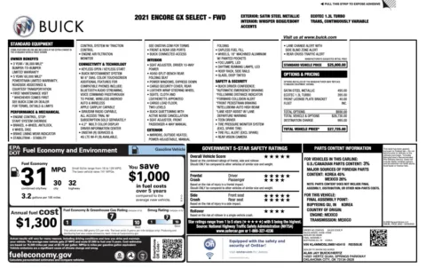 More photos of 2021 Buick Encore GX Select at Auto Boutique Ohio, OH