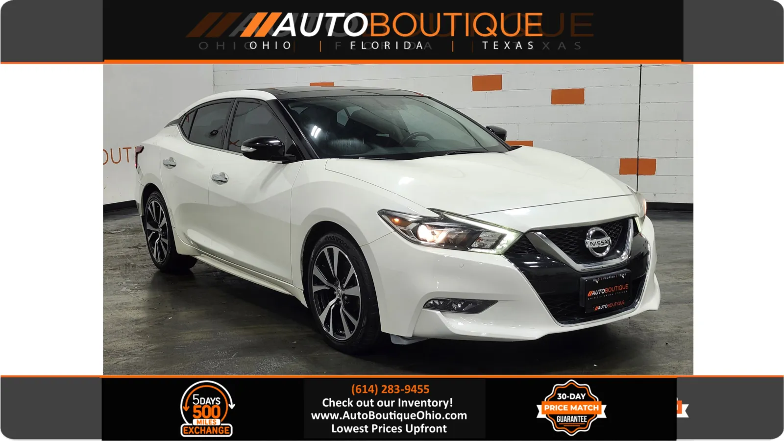 2018 Nissan Maxima SL for sale in Columbus, OH