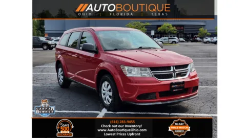Red 2012 Dodge Journey American Value Pkg for sale in Columbus, OH