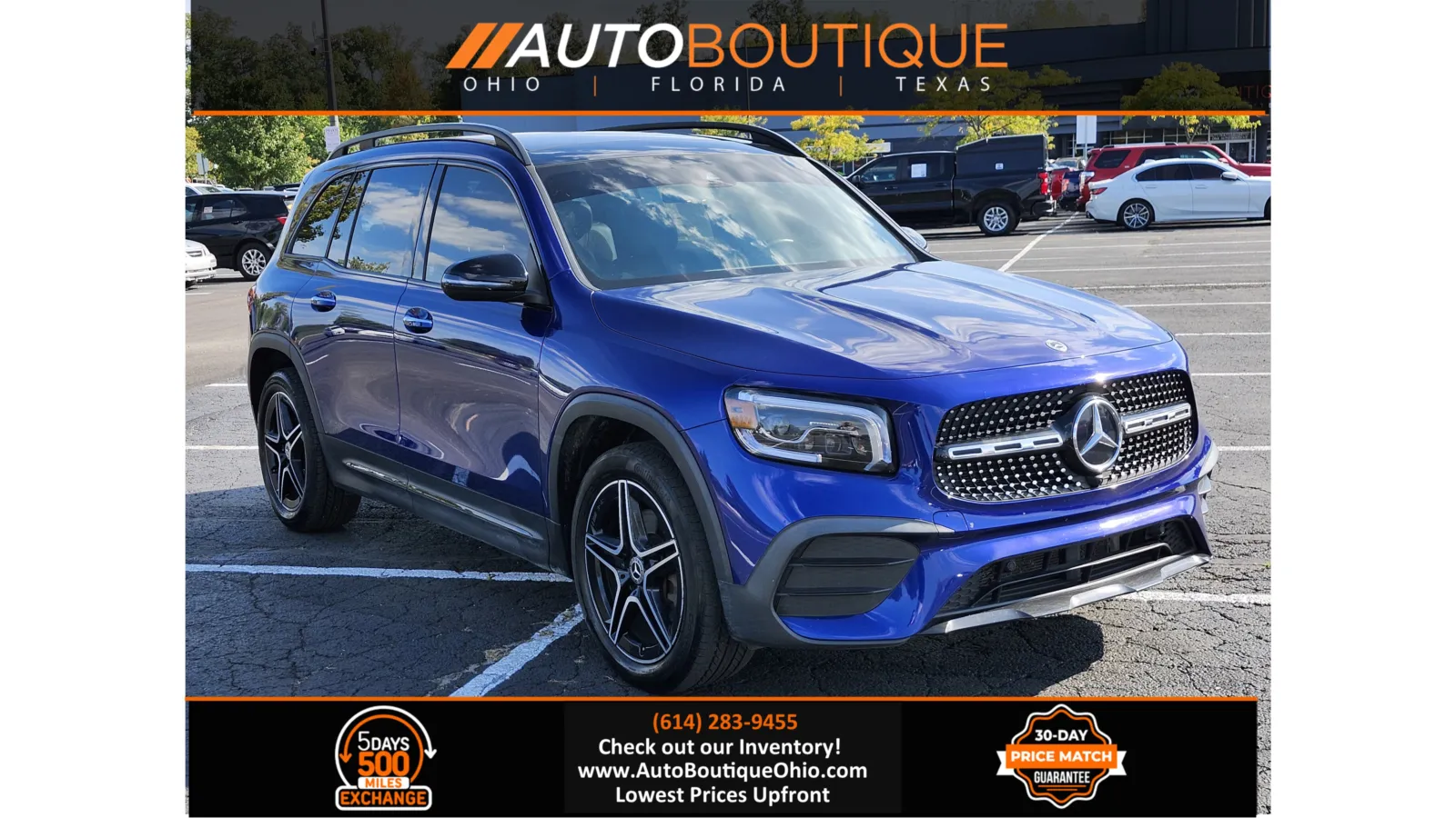 Gray 2021 Mercedes-Benz GLB 250 for sale in Columbus, OH