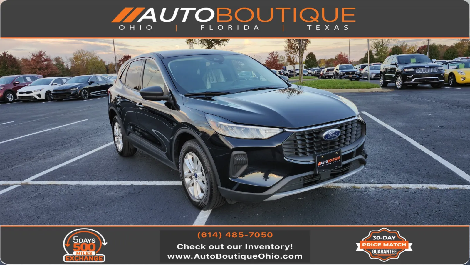 Black 2023 Ford Escape Active for sale in Columbus, OH