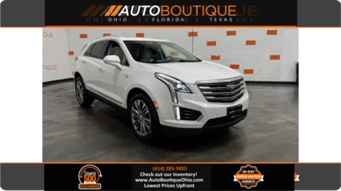 White 2017 Cadillac XT5 Premium Luxury AWD for sale in Columbus, OH