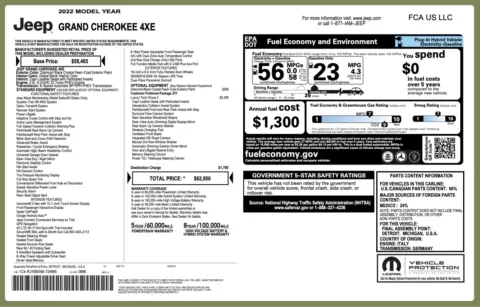 Photos of 2022 Jeep Grand Cherokee 4xe for sale in Columbus, OH at Auto Boutique Ohio