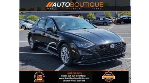Black 2021 Hyundai Sonata SEL for sale in Columbus, OH