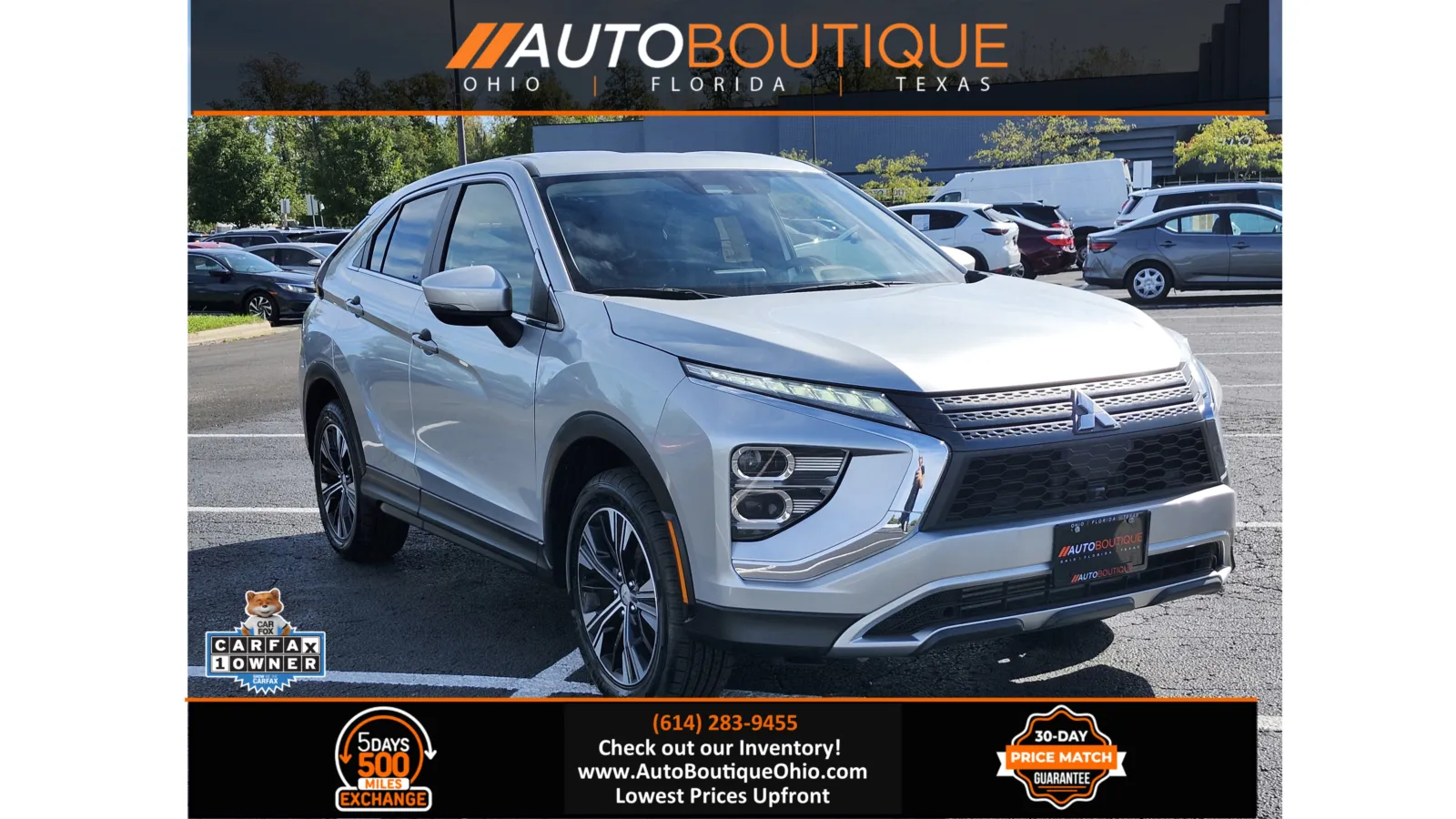 Silver 2022 Mitsubishi Eclipse Cross SE for sale in Columbus, OH