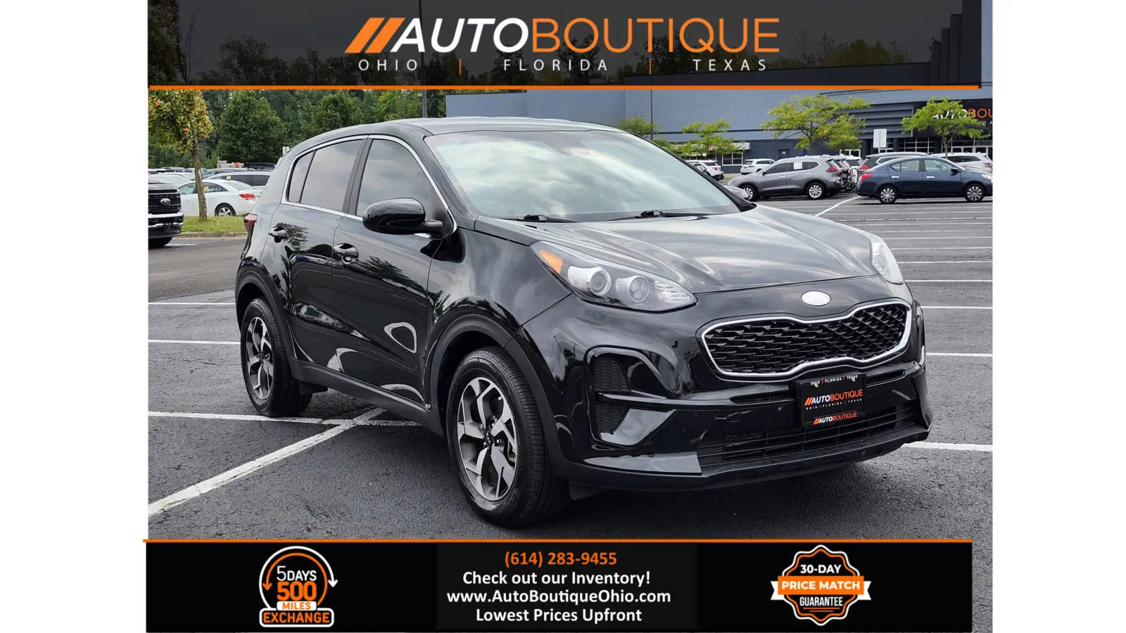 Black 2022 Kia Sportage LX for sale in Columbus, OH