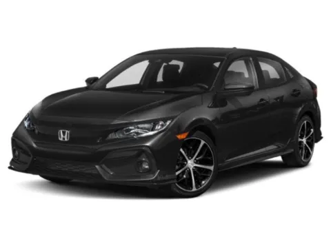 Black 2021 Honda Civic Hatchback Sport for sale in Columbus, OH