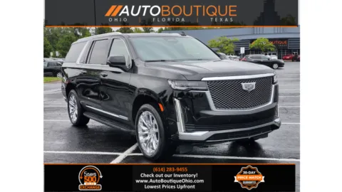 Black 2023 Cadillac Escalade ESV 4WD Premium Luxury for sale in Columbus, OH