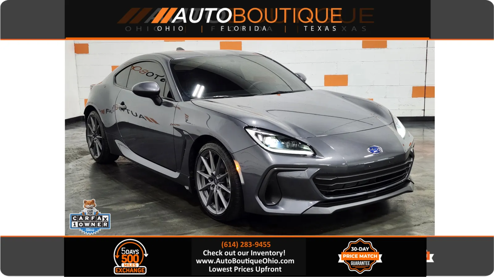 Gray 2022 Subaru BRZ Limited for sale in Columbus, OH