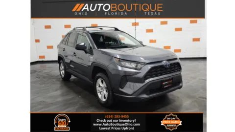 Gray 2021 Toyota RAV4 Hybrid LE for sale in Columbus, OH